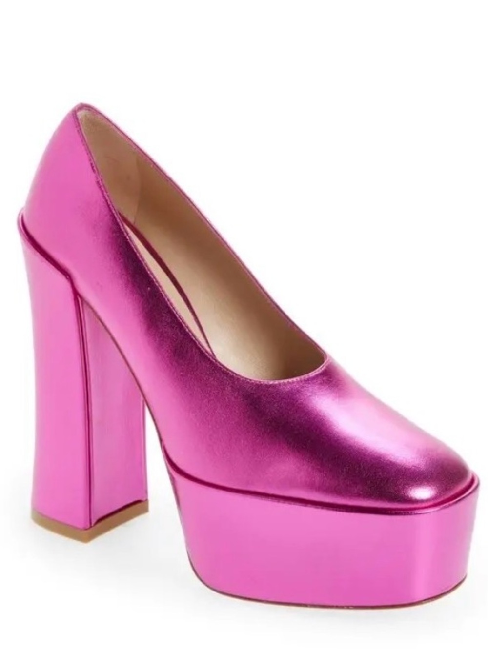 Stuart Weitzman Sky-high 145 Azalea Platform Pump size 8